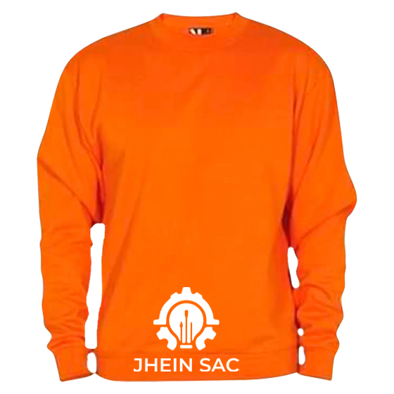 POLO NARANJA MANGA LARGA 20 AL 1