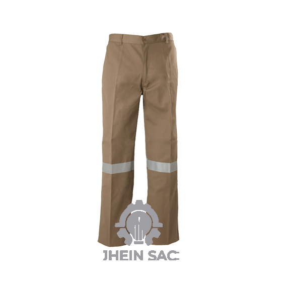 PANTALON DRILL BEICH CLASICO C/CINTA DE 1"