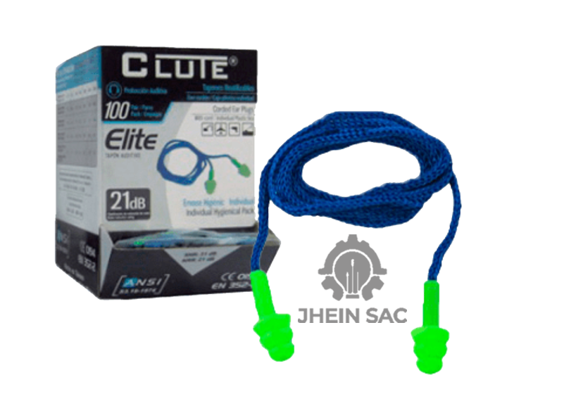 Tapon Auditivo Elite TPR en Bolsa Clute