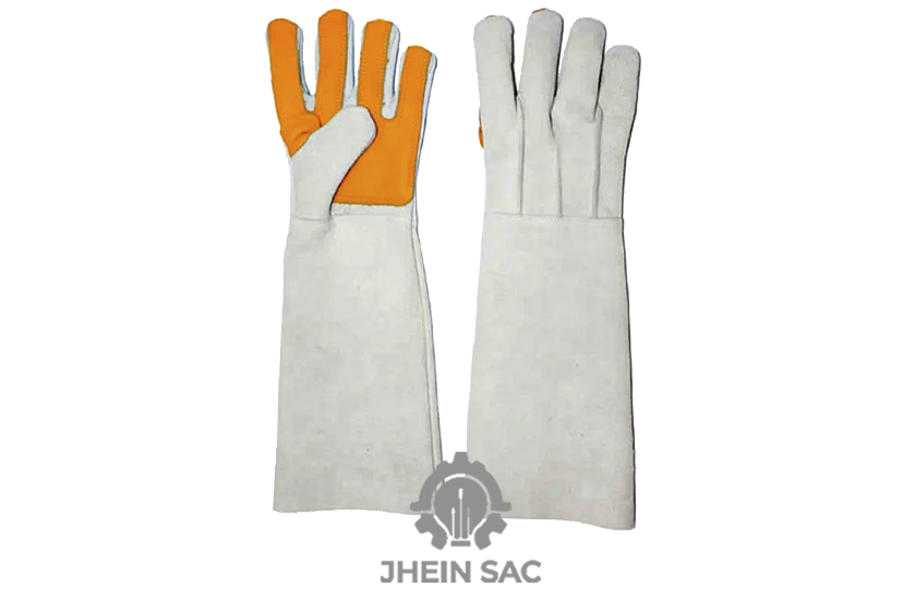 GUANTES DE SOLDAR CROMO CAÑA LARGA REFORSADO